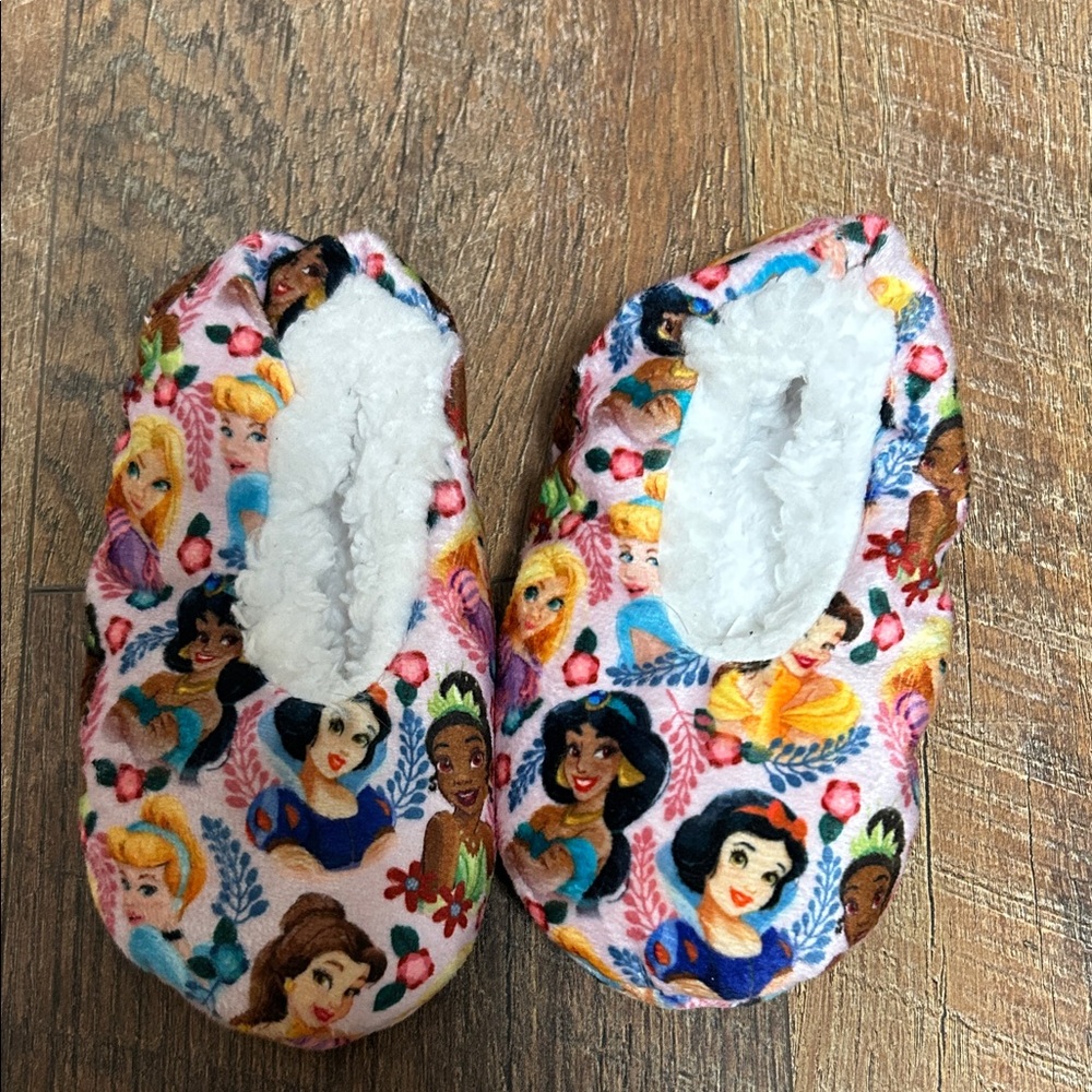 Disney Princess Print Kids Slippers - Multicolor